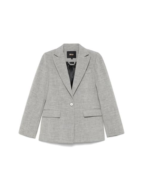 maje twill blazer