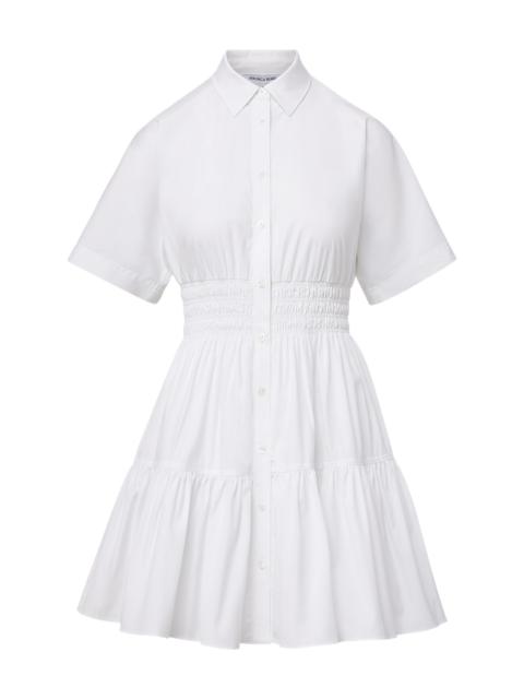VERONICA BEARD GRETA COTTON-POPLIN SHIRTDRESS
