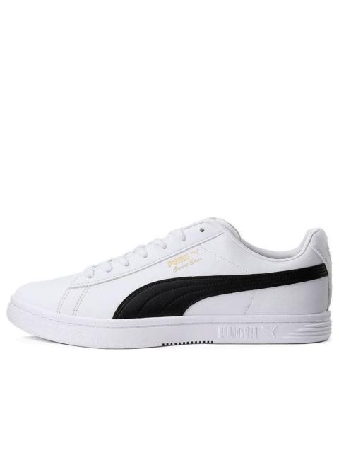PUMA PUMA Court Star Low Top Casual Skate Shoes Unisex White Black 384676-01