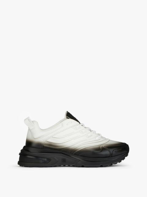 Givenchy GIV 1 SNEAKERS IN LEATHER WITH TAG EFFECT PRINT