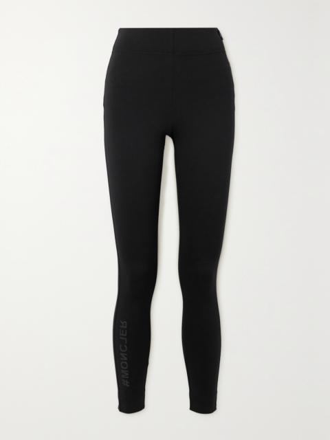 Moncler Grenoble Printed Stretch-jersey Leggings