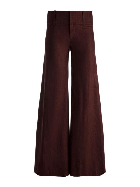 Alice + Olivia OLIVIA LINEN PANT