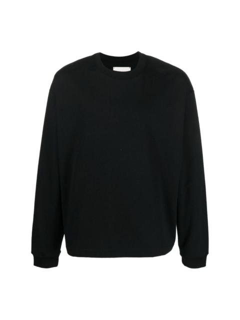 Studio Nicholson long-sleeve cotton sweatshirt