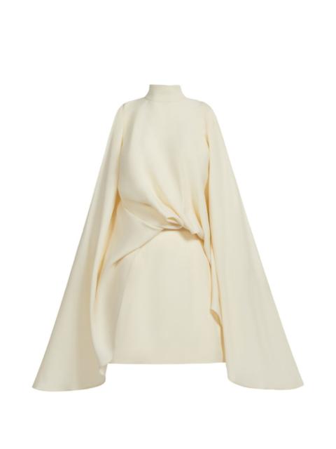 Taller Marmo Bacall high-neck draped dress