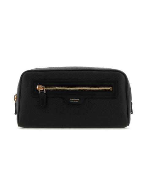 TOM FORD Black Leather Beauty-case