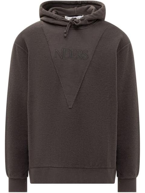 JW Anderson logo-embroidered hoodie