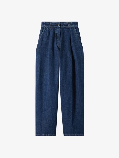 A.P.C｜SLACKS (Pantalon Valesca (WOARX F08481 CAE)) Valesca pants | Recycled wool-blend flannel | A.P.C. Ready