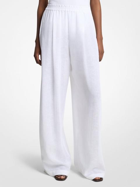 MICHAEL KORS COLLECTION Linen Gauze Pajama Pants