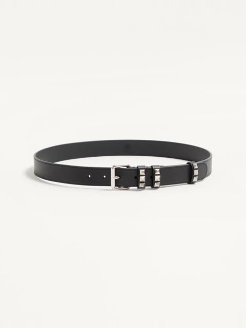 Valentino VALENTINO GARAVANI FLANEUSE BELT IN SHINY CALFSKIN 30 MM