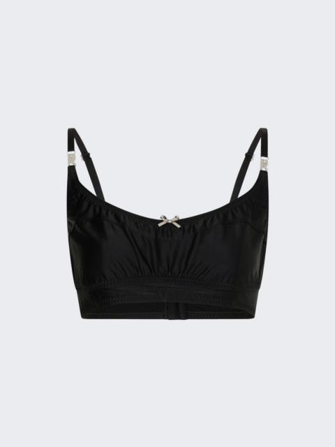 rabanne Haut Bra Top Black