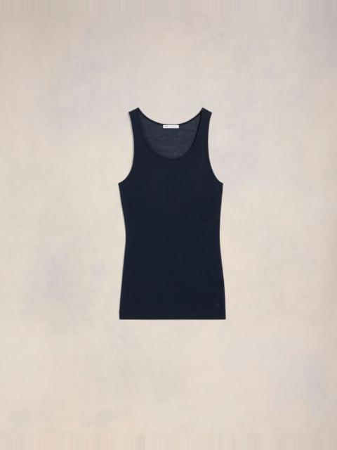 AMI Paris LOW NECKED TANKTOP