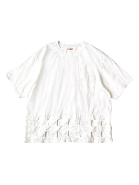 Kapital Kapital 20 / -Jersey Windowpane T-Shirt 'White'