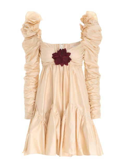 Zimmermann KALEIDOSCOPE RUCHED MINI DRESS