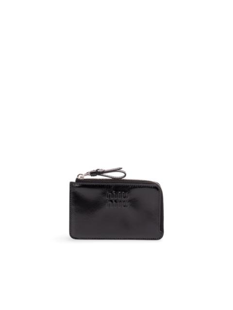 Miu Miu Leather Pouch Card Holder