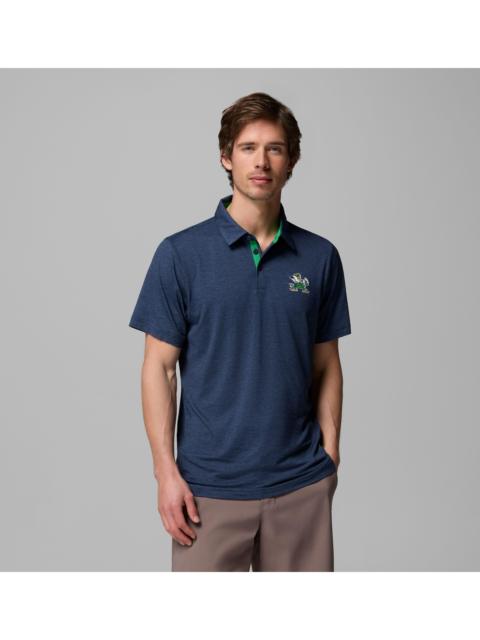 Columbia Men's Collegiate Tech Trail Polo - Notre Dame