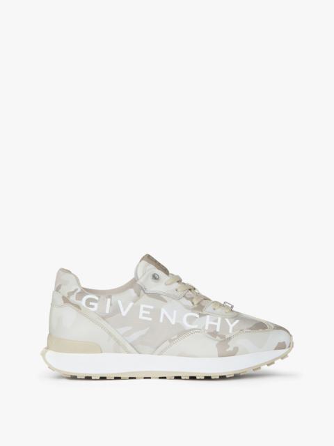 Givenchy GIV RUNNER SNEAKERS IN LEATHER AND NYLON