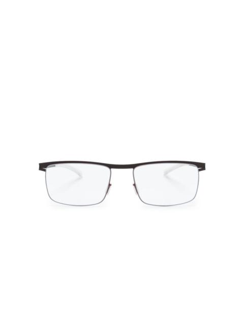 Stuart rectangle-frame glasses