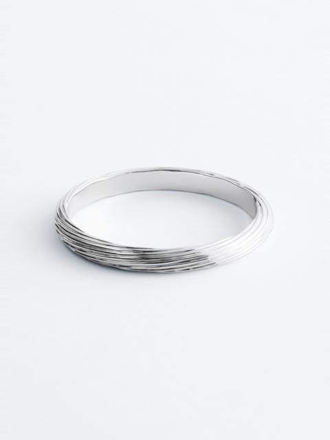 & Other Stories Textured Bangle Bracelet