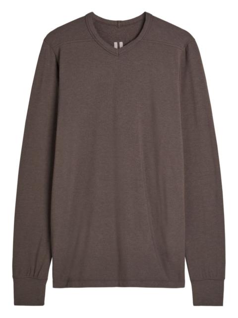Rick Owens V-neck long-sleeve T-shirt