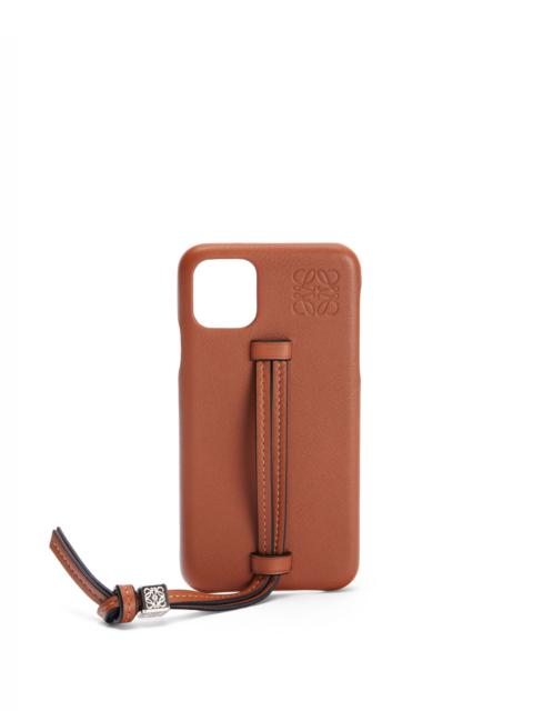 Loewe Handle cover for iPhone 11 Pro Max in classic calfskin