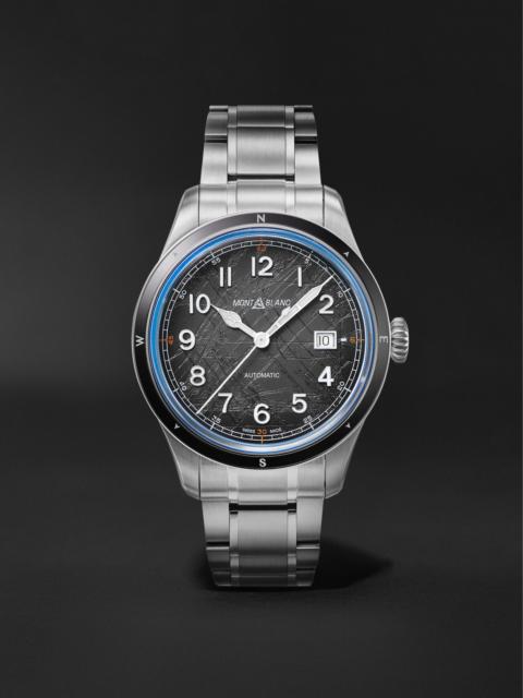 Montblanc 1858 0 Oxygen The 8000 Automatic Stainless Steel Watch, Ref. MB130984