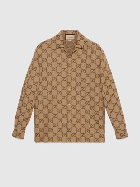 GUCCI Maxi GG canvas shirt