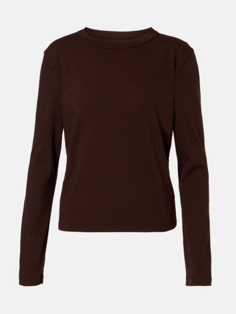 velvet Susanna cotton jersey T-shirt