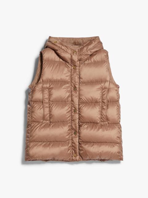 Max Mara JSOFT Reversible water-repellent canvas gilet