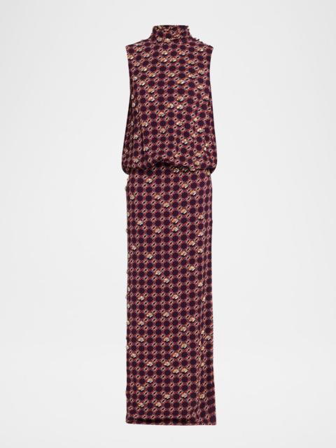 Dries Van Noten Debo Embellished Maxi Dress