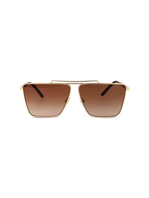 VERSACE square-frame sunglasses