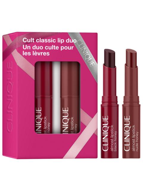 Clinique Mini Black Honey Cult Classic Lip Duo Gift Set
