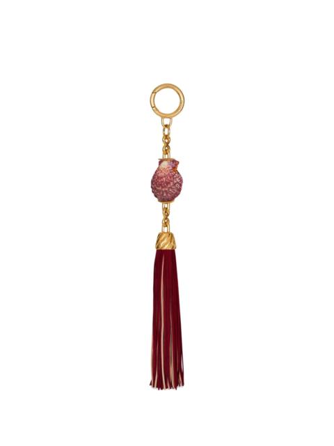 Balmain shell tassel charm