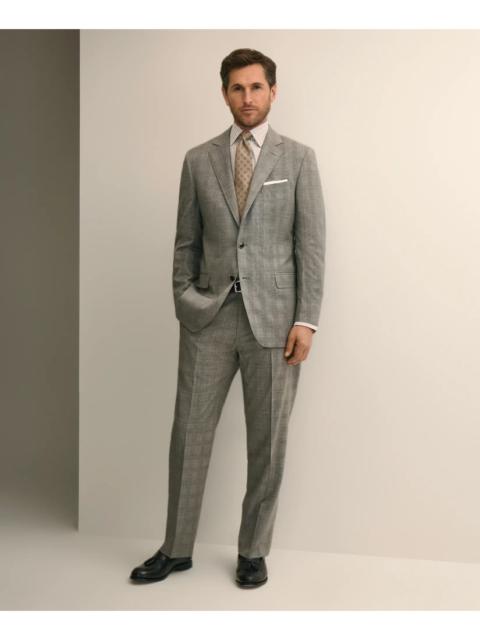 Brooks Brothers Traditional Fit Wool Check 1818 Suit
