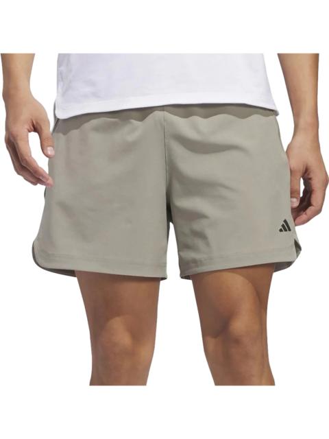 adidas AXIS WOVEN 4.0 5" TRAINING SHORTS "Silver Pebble" IZ1767