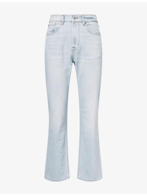7 For All Mankind Easy Straight-Leg Denim Jeans