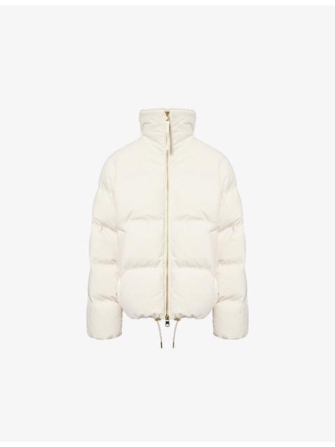Brackley Corduroy Woven Puffer Jacket
