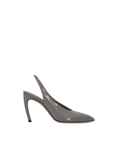 THE ATTICO Viper slingback pumps
