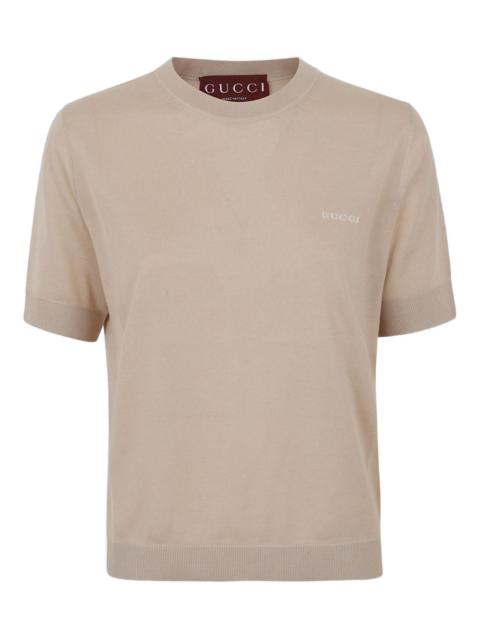 GUCCI logo-detail top