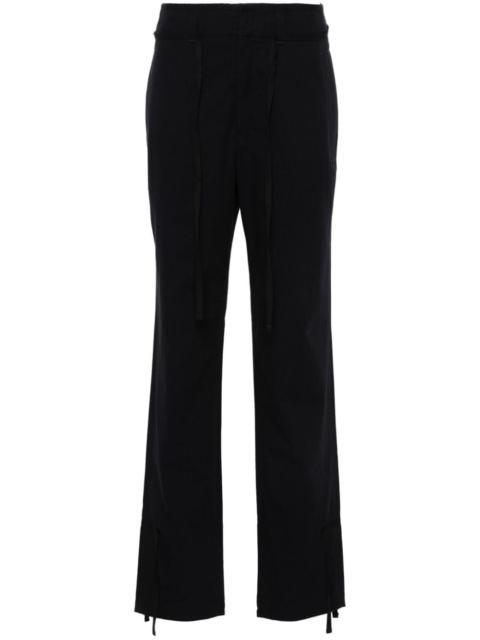 Lemaire cotton straight trousers