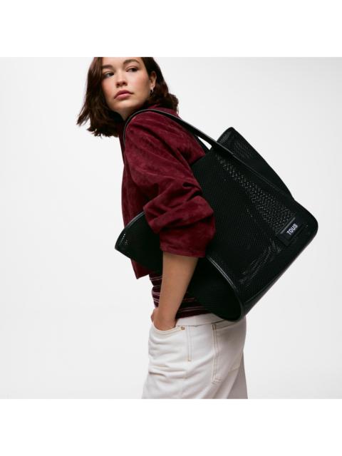 TOUS Large black Tote bag TOUS Tulip Mesh