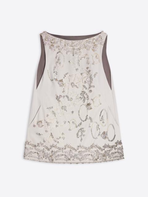 Dries Van Noten EMBROIDERED MINI DRESS