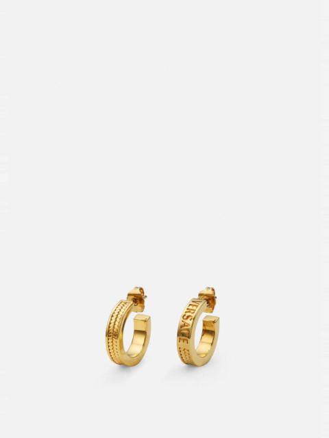 VERSACE Versace Chain Hoop Earrings