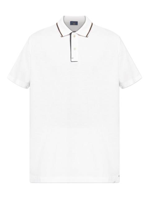 Paul & Shark tipped-collar polo shirt
