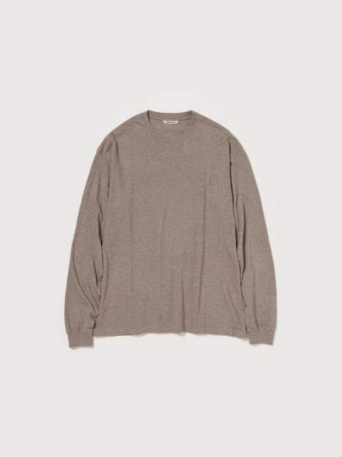 AURALEE SEAMLESS L/S TEE