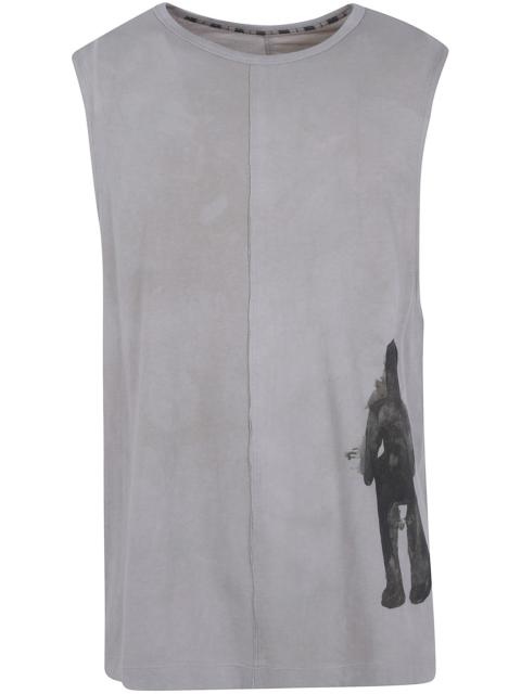 Ziggy Chen Top Sleeveless "Printed Top"