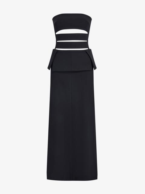 Proenza Schouler Kit Dress in Wool Gabardine