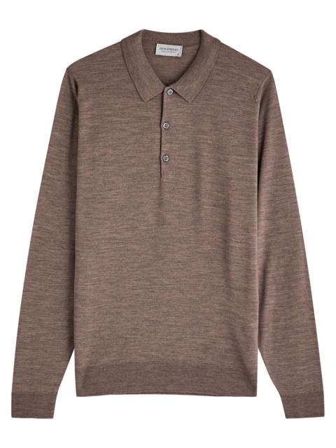 JOHN SMEDLEY John Smedley Belper Wool Polo Shirt