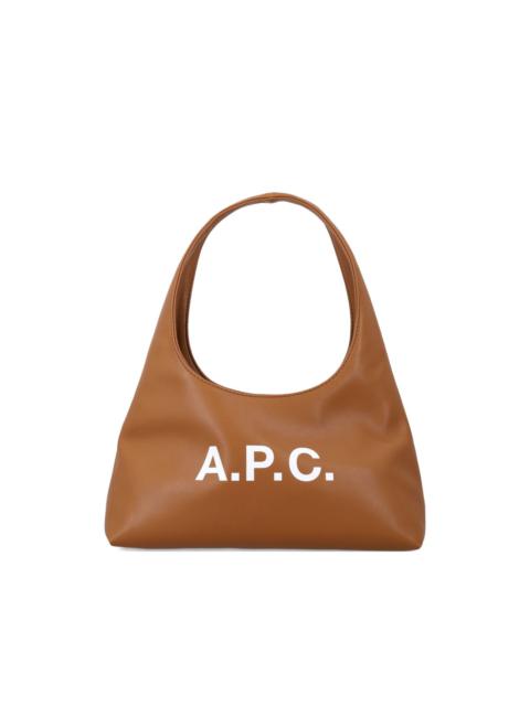 A.P.C. Ninon logo lettering mini bag