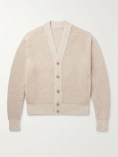 Lemaire Ribbed Cotton Cardigan