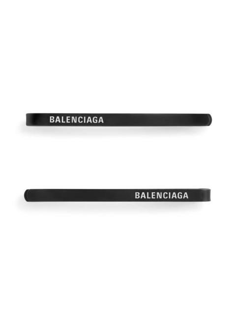 BALENCIAGA Women's Holli Hair Pin Set  in Black
